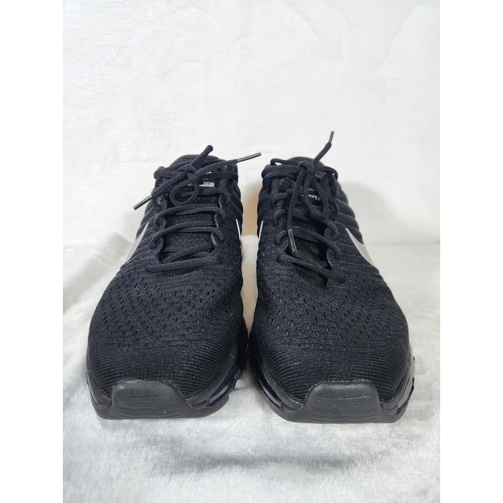 Nike Air Max 2017 Men's Running Shoes Black Silver Size 10.5 New - Picture 4 of 11